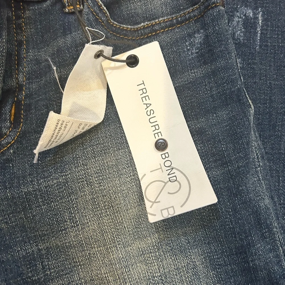Treasure & Bond girls size 12 dark skinny jeans- NWT